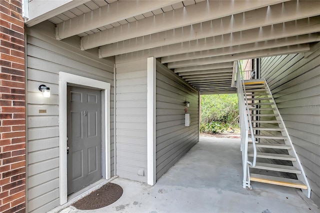 view of property entrance