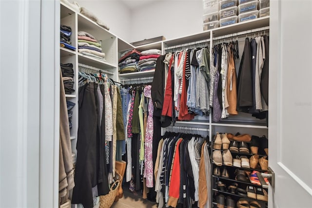 3607 W Roland St, Tampa, FL 33609 - spacious closet featuring wood finished floors