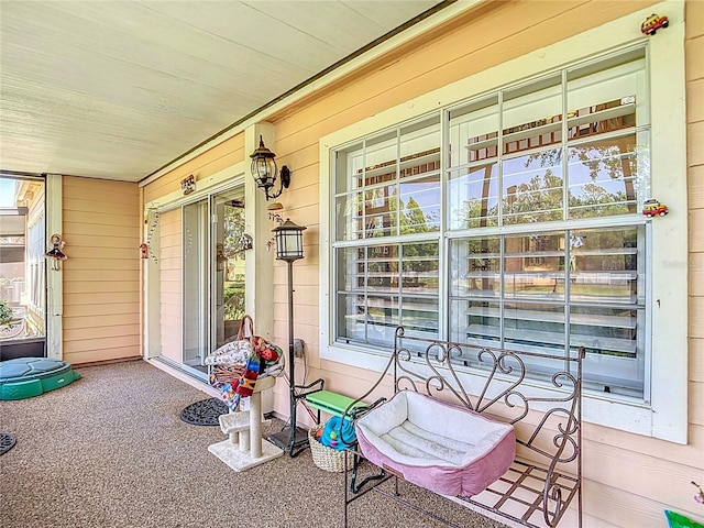 3611 Pine Knot Dr, Valrico, FL 33596 - view of patio with covered porch