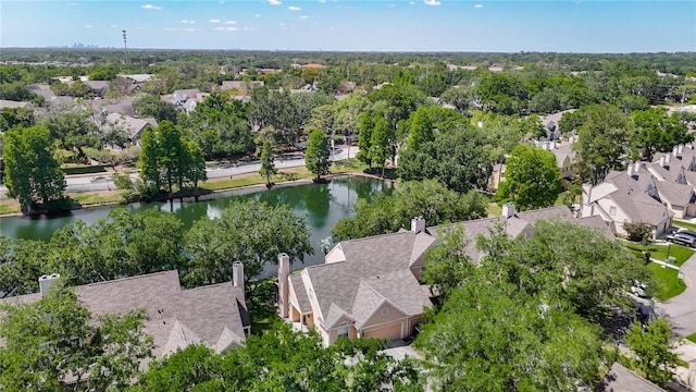 3611 Pine Knot Dr, Valrico, FL 33596 - bird's eye view with a residential view and a water view