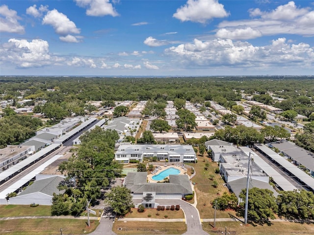 1655 S Highland Ave Unit D140, Clearwater, FL 33756 - drone / aerial view of a pool area