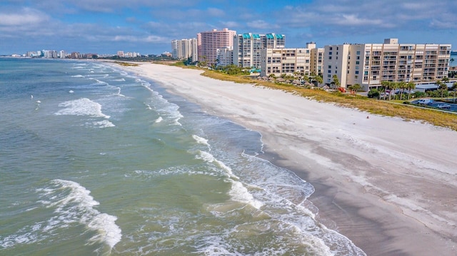 1430 Gulf Blvd Unit 102, Clearwater Beach, FL 33767 - view of water feature with a view of the beach