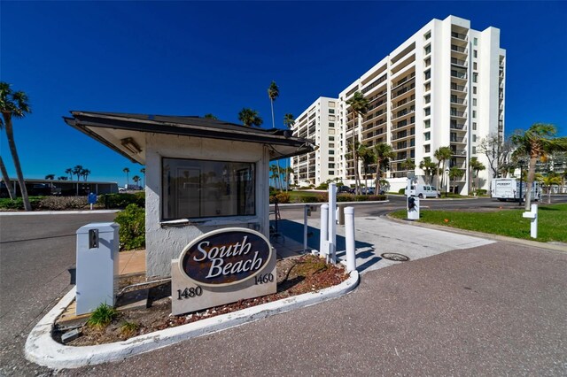 1460 Gulf Blvd Unit 406, Clearwater Beach, FL 33767 - view of community / neighborhood sign