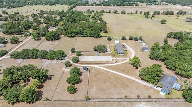 25601 Hutcheson Ln, Sorrento, FL 32776 - aerial view with a rural view