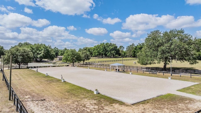 25601 Hutcheson Ln, Sorrento, FL 32776 - surrounding community with fence and a rural view