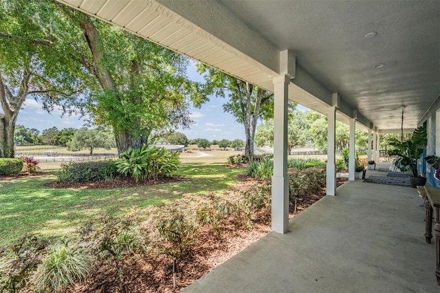 25601 Hutcheson Ln, Sorrento, FL 32776 - view of patio with a porch