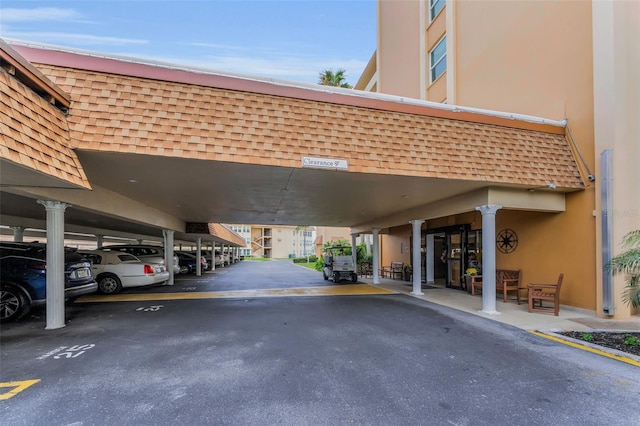 5108 Brittany Dr S Unit 607, Saint Petersburg, FL 33715 - view of covered parking lot