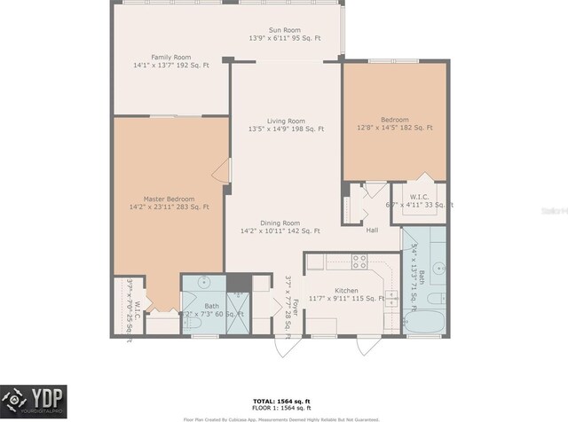 5108 Brittany Dr S Unit 607, Saint Petersburg, FL 33715 - property floor plan