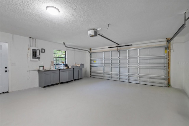 4175 N Concord Dr, Crystal River, FL 34428 - garage with electric panel and a garage door opener