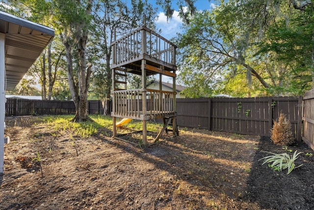 4175 N Concord Dr, Crystal River, FL 34428 - view of playground featuring a fenced backyard