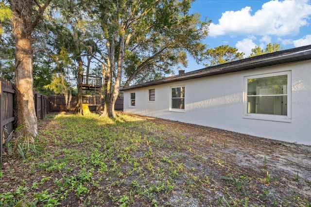 4175 N Concord Dr, Crystal River, FL 34428 - view of yard with a fenced backyard