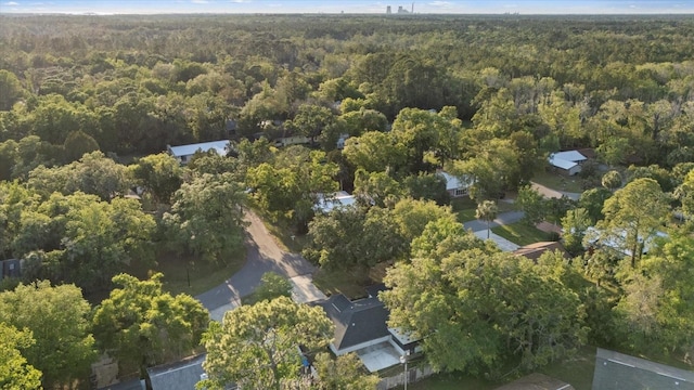 4175 N Concord Dr, Crystal River, FL 34428 - drone / aerial view featuring a forest view