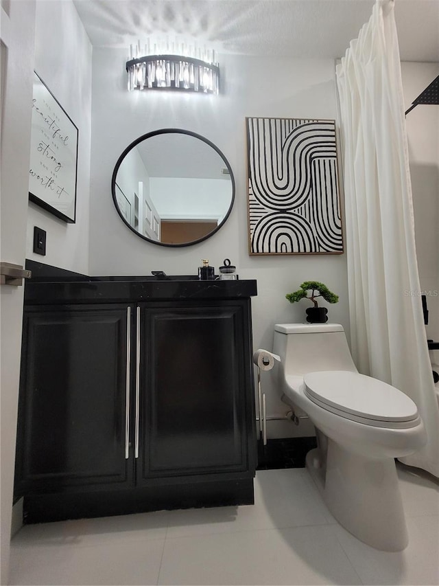 824 Greenbelt Cir, Brandon, FL 33510 - bathroom featuring vanity and tile patterned flooring