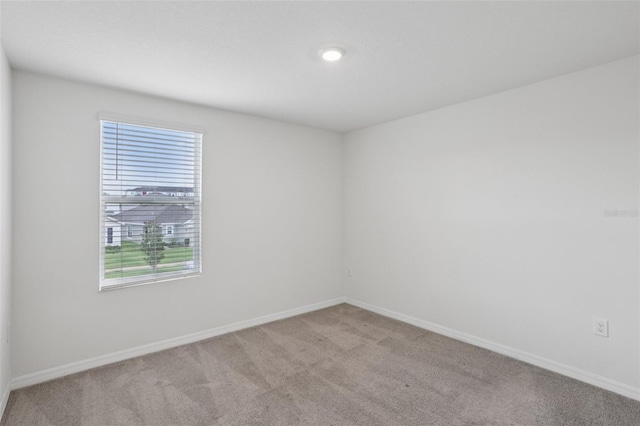 7530 Broad Pointe Dr, Zephyrhills, FL 33540 - spare room with light colored carpet and baseboards