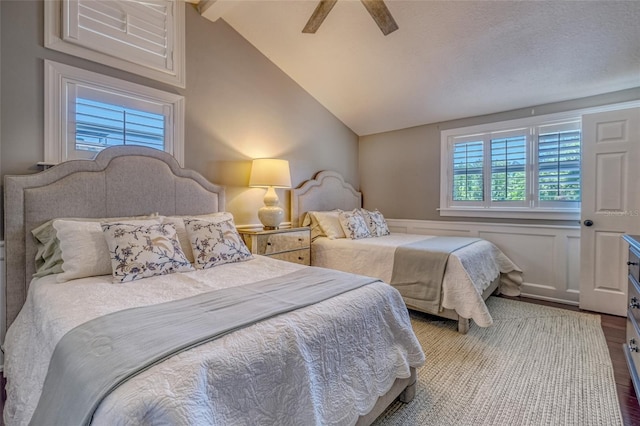 898 Cypress Lakeview Ct, Tarpon Springs, FL 34688 - bedroom featuring wood finished floors and a ceiling fan