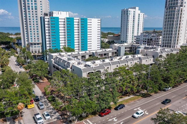 105 4th Ave NE Unit 219, Saint Petersburg, FL 33701 - aerial view with a view of city and a water view