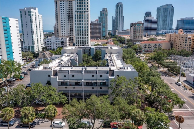 105 4th Ave NE Unit 219, Saint Petersburg, FL 33701 - bird's eye view featuring a city view