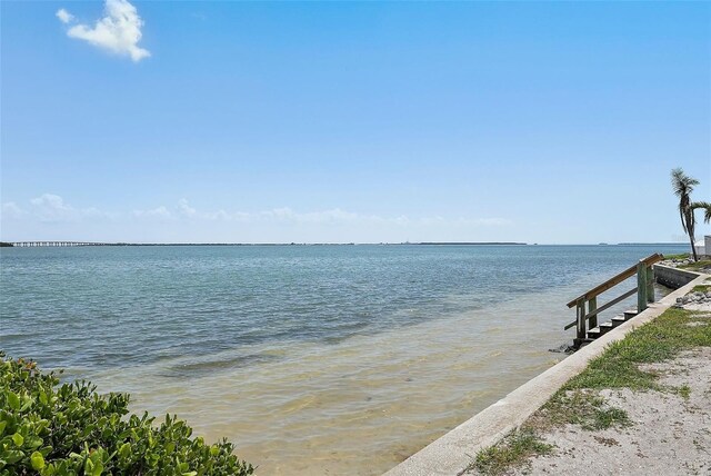 6322 Palma Del Mar Blvd S Unit 706, Saint Petersburg, FL 33715 - view of dock featuring a water view
