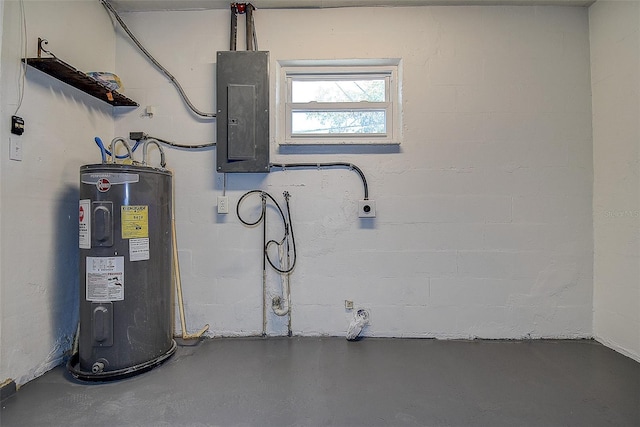 3841 Wahoo Dr SE, Saint Petersburg, FL 33705 - utilities with water heater and electric panel