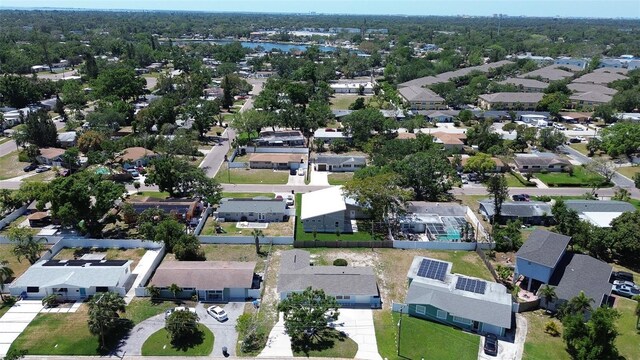 3841 Wahoo Dr SE, Saint Petersburg, FL 33705 - drone / aerial view with a residential view