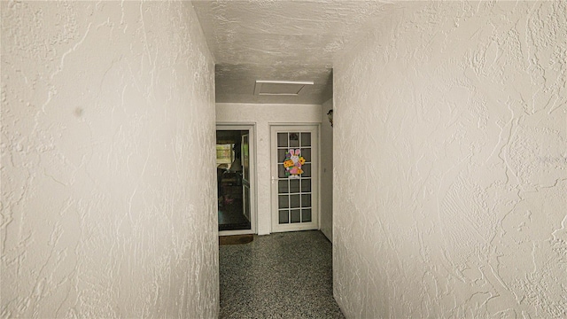 1655 S Highland Ave Unit F126, Clearwater, FL 33756 - hall with attic access