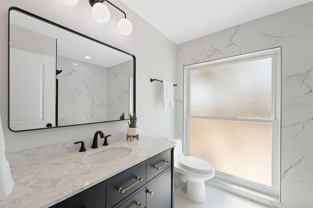 9920 Spoonbill Rd E, Bradenton, FL 34209 - full bath featuring vanity, toilet, and a shower