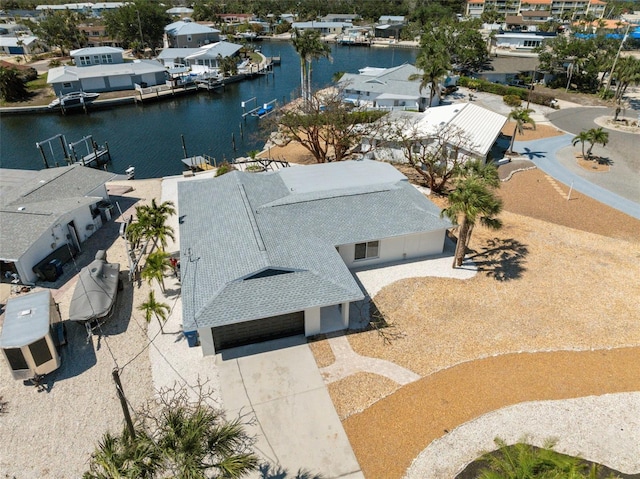 9920 Spoonbill Rd E, Bradenton, FL 34209 - aerial perspective of suburban area with a nearby body of water