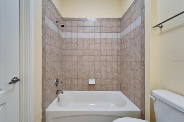 6451 Sunset Bay Cir, Apollo Beach, FL 33572 - full bathroom featuring toilet and bathtub / shower combination