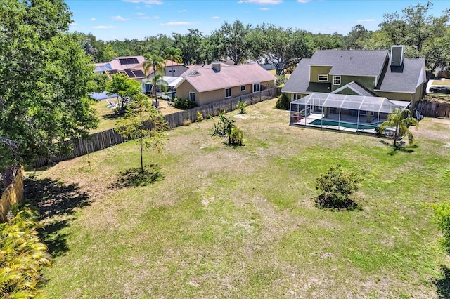 9603 Sunnyoak Dr, Riverview, FL 33569 - birds eye view of property featuring a residential view
