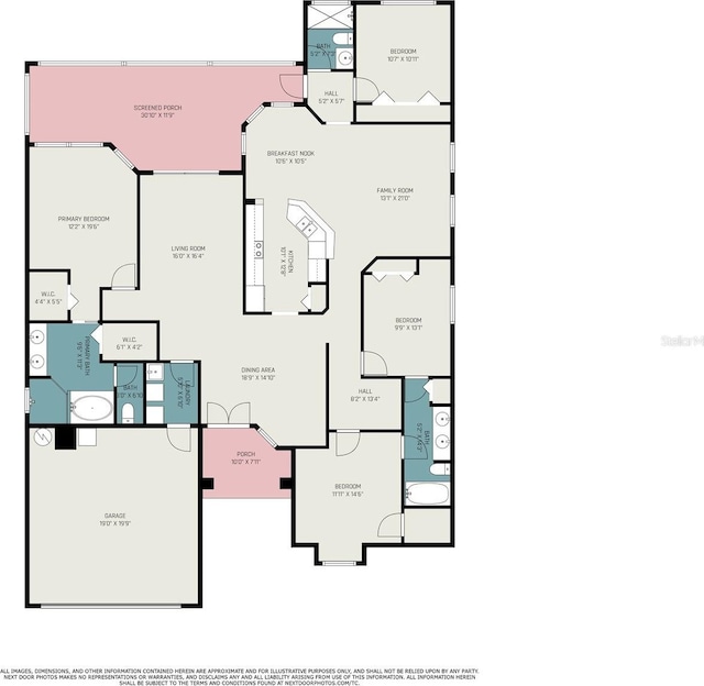 6130 Whimbrelwood Dr, Lithia, FL 33547 - view of room layout