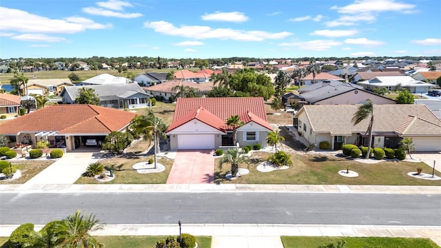 1969 Wolf Laurel Dr, Sun City Center, FL 33573 - aerial view with a residential view