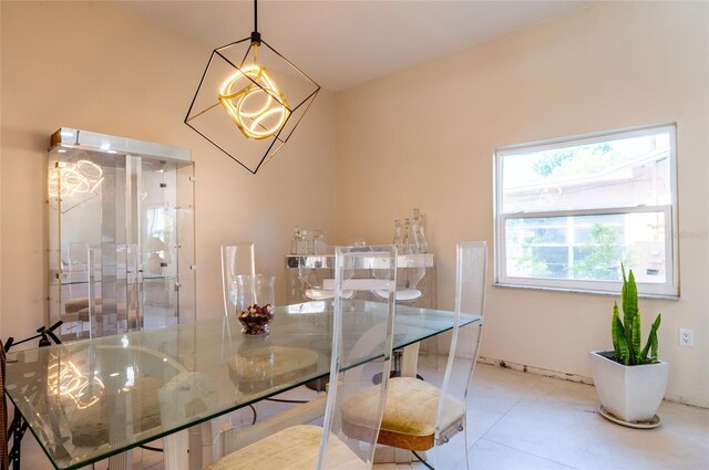 3302 W Caracas St, Tampa, FL 33614 - dining room with a chandelier