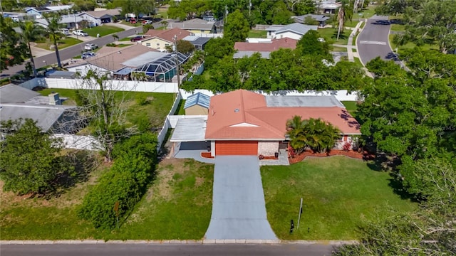 1469 S Hillcrest Ave, Clearwater, FL 33756 - aerial perspective of suburban area