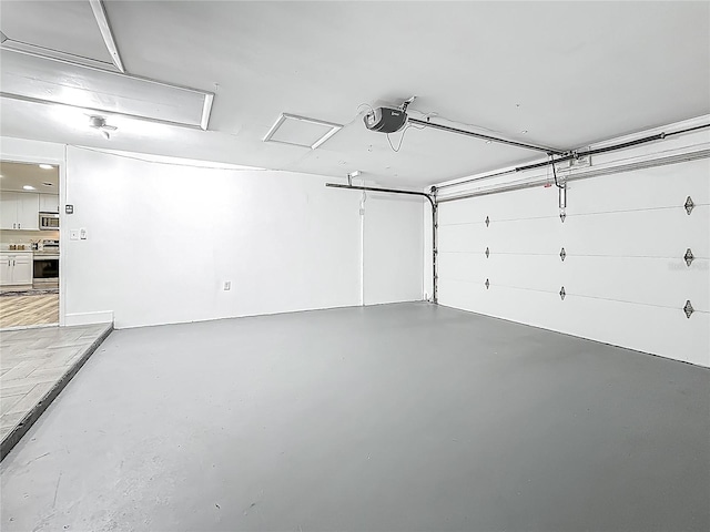 1469 S Hillcrest Ave, Clearwater, FL 33756 - garage featuring a garage door opener