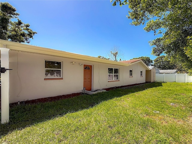 1469 S Hillcrest Ave, Clearwater, FL 33756 - back of house with stucco siding