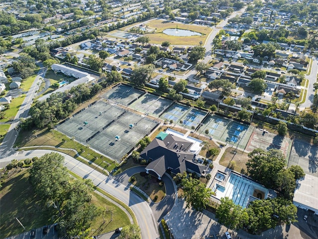 8244 Brentwood Rd, Seminole, FL 33777 - bird's eye view featuring a residential view