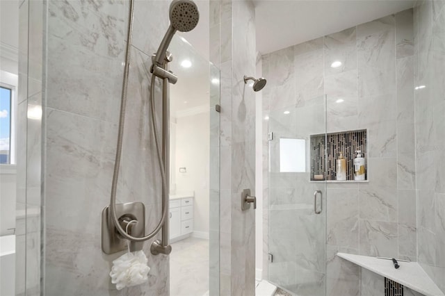 5325 San Remo Cir, Wimauma, FL 33598 - full bath with a stall shower