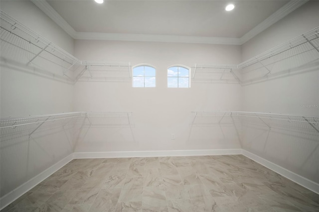 5325 San Remo Cir, Wimauma, FL 33598 - walk in closet with marble finish floor