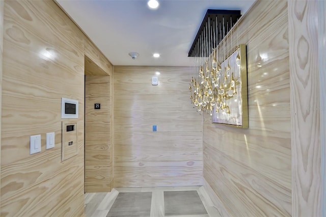 3435 Bayshore Blvd Unit 2100P, Tampa, FL 33629 - bathroom with recessed lighting and a chandelier