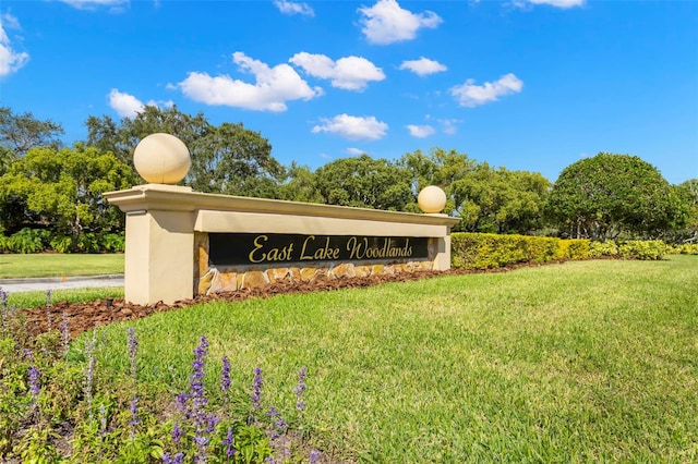 4769 Stoneview Cir, Oldsmar, FL 34677 - community / neighborhood sign with a yard