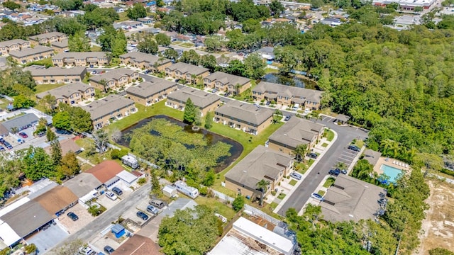 8013 Savannah Sunset Ln, Tampa, FL 33615 - drone / aerial view with a residential view