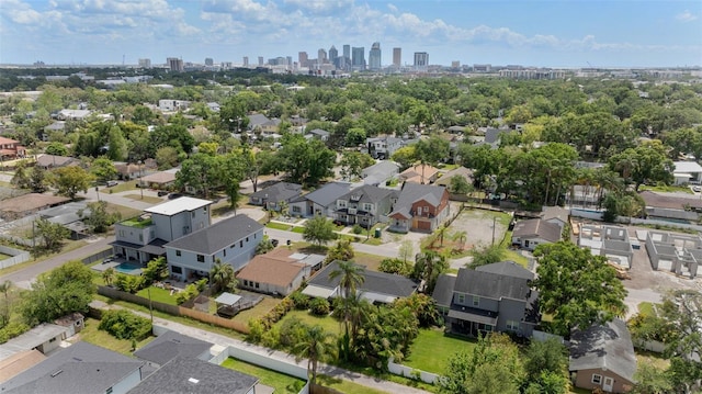 807 W Braddock St, Tampa, FL 33603 - aerial view featuring a residential view and a city view