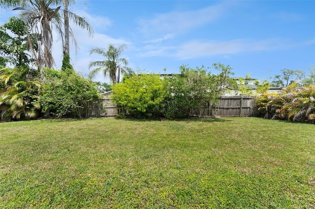 807 W Braddock St, Tampa, FL 33603 - view of yard with a fenced backyard