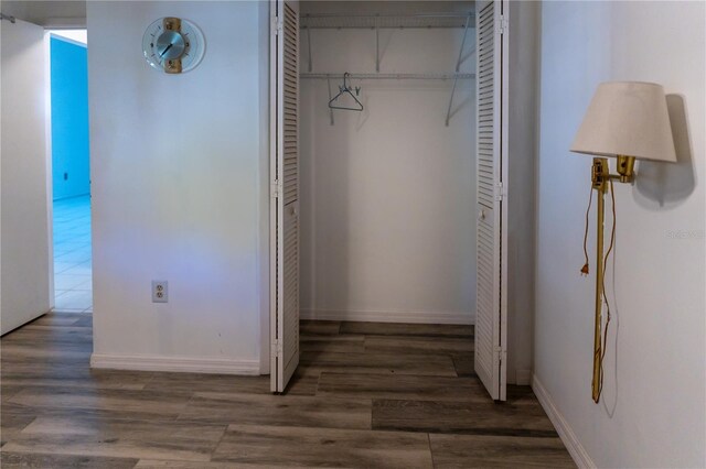 view of closet