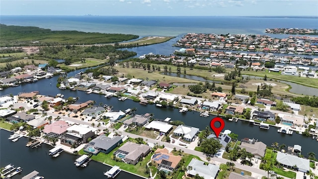 907 Golf Island Dr, Apollo Beach, FL 33572 - view of property location featuring a nearby body of water and nearby suburban area
