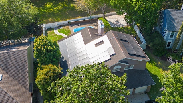 aerial view