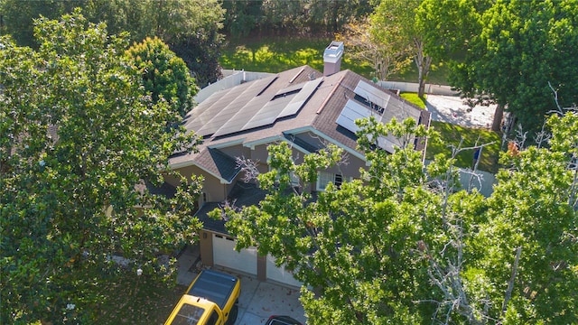 aerial view