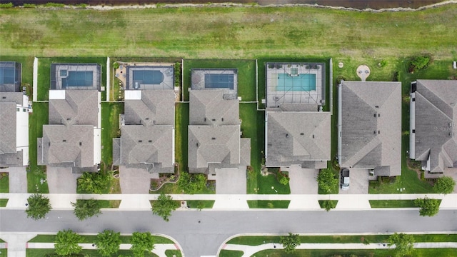 4108 Mellon Dr, Odessa, FL 33556 - bird's eye view featuring a residential view