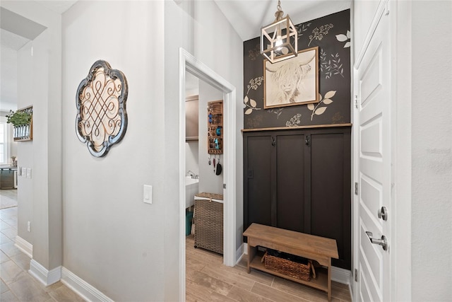 4108 Mellon Dr, Odessa, FL 33556 - interior space with light wood-style floors and baseboards