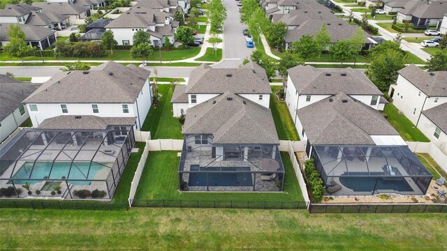 4108 Mellon Dr, Odessa, FL 33556 - birds eye view of property featuring a residential view